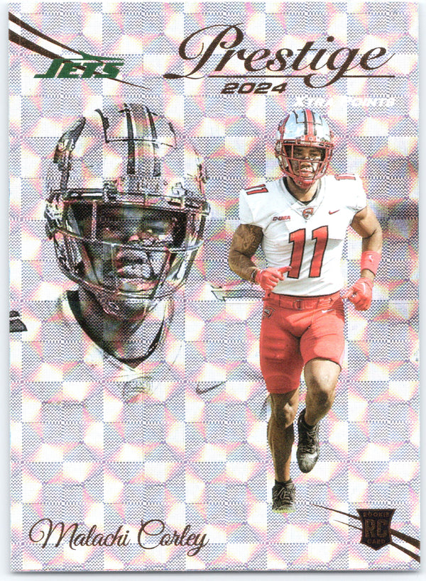 2024 Panini Prestige #355 Malachi Corley Diamond Xtra Points