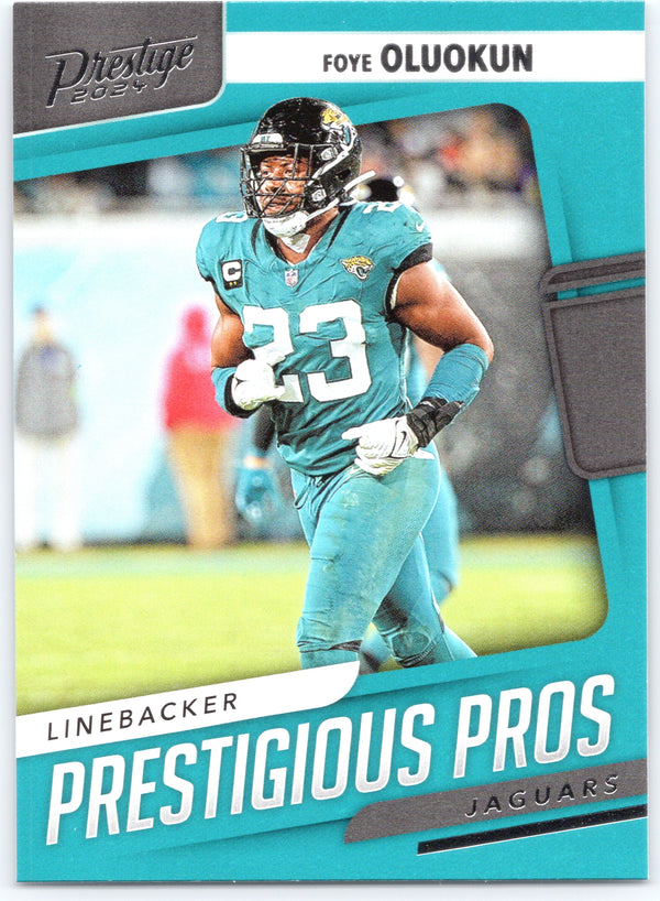 2024 Panini Prestige #PP-FON Foye Oluokun Prestigious Pros