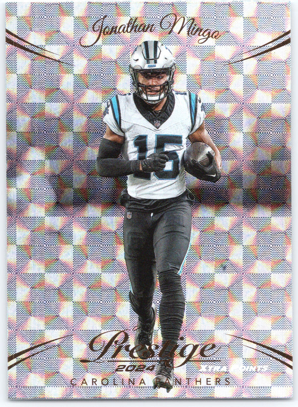 2024 Panini Prestige #42 Jonathan Mingo Diamond Xtra Points