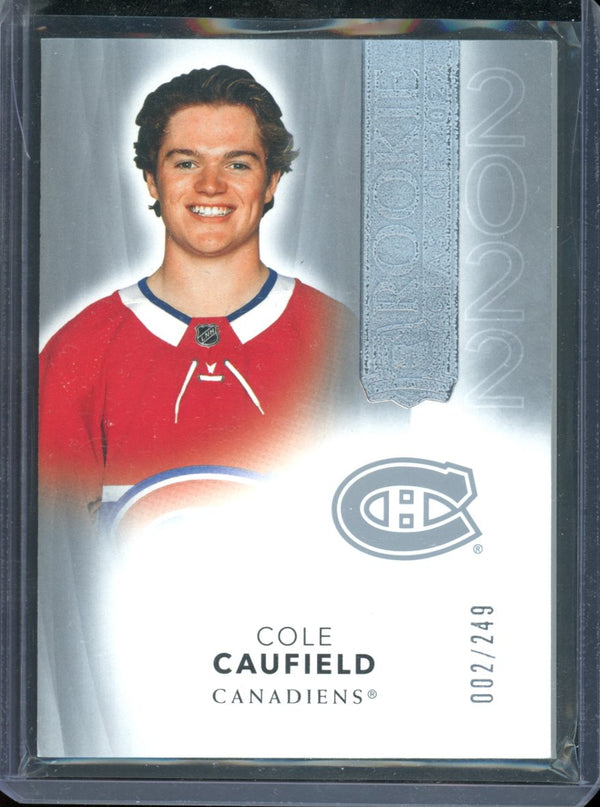 2021-22 Upper Deck The Cup #2022-CC Cole Caufield Rookie Class of 2022 #/249