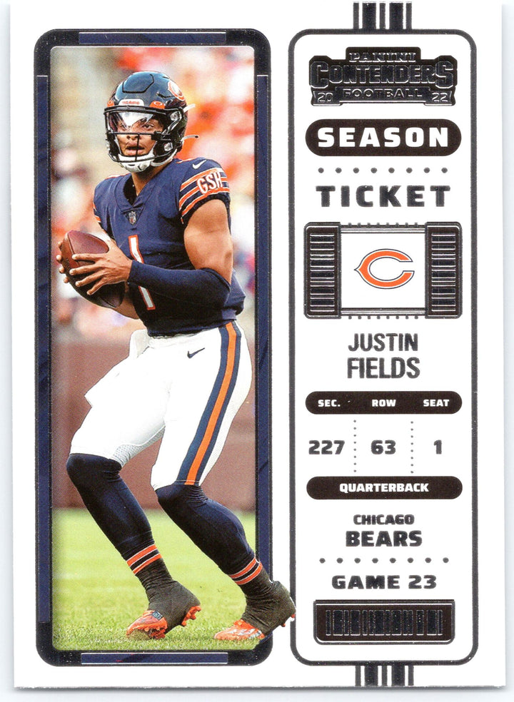 2022 Panini Contenders #20 Justin Fields