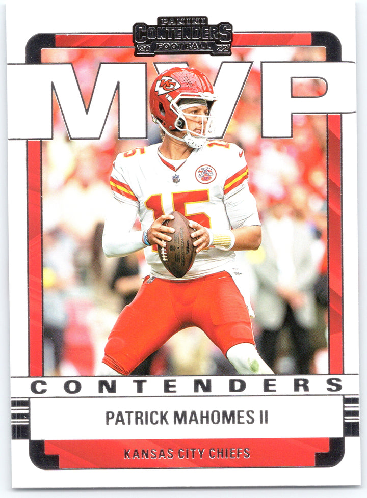 2022 Panini Contenders #MVP-PMA Patrick Mahomes II MVP Contenders