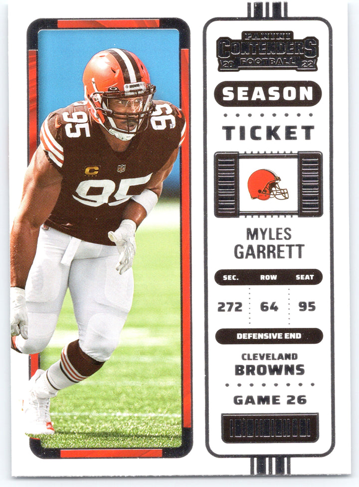 2022 Panini Contenders #25 Myles Garrett