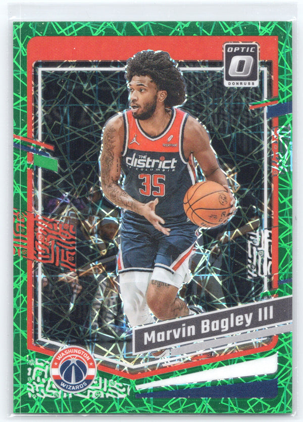 2023-24 Donruss Optic #84 Marvin Bagley III Green Velocity #/49