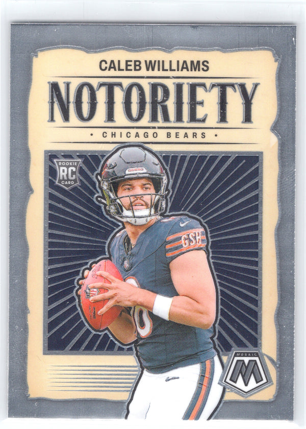 2024 Panini Mosaic #18 Caleb Williams Notoriety