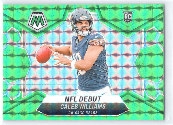 2024 Panini Mosaic #289 Caleb Williams Mosaic Green