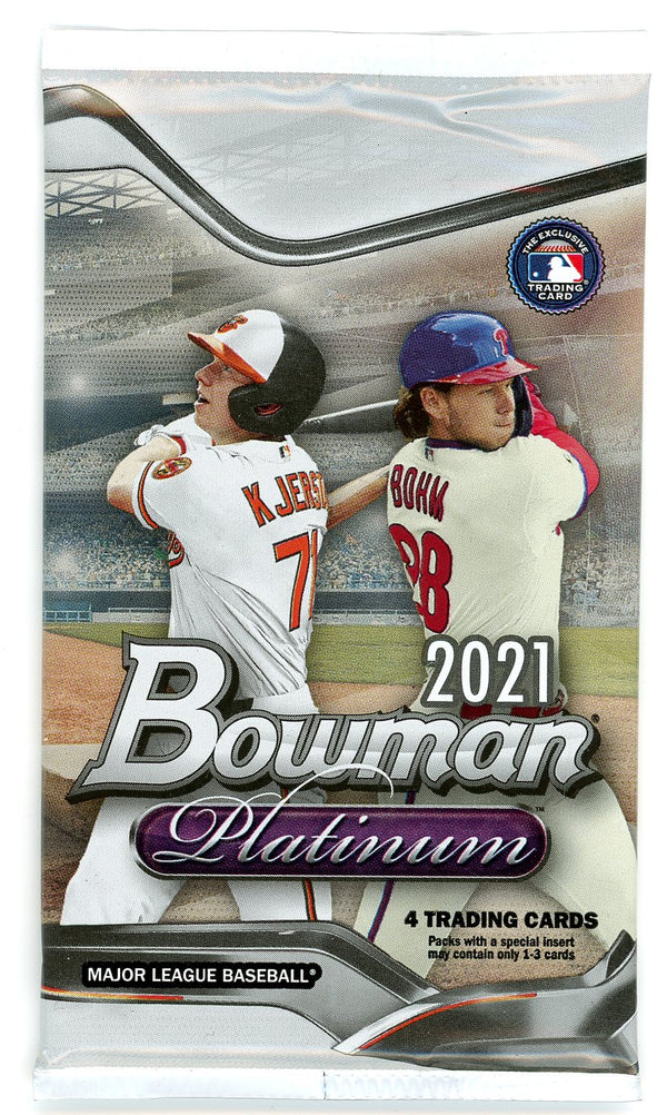 2021 Bowman Platinum MLB (4 cards)